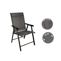 hamaca camping 57x67x94cm color gris