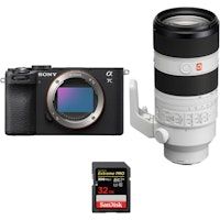 A7C II Negro + FE 70-200mm f/2.8 GM OSS II + 1 SanDisk 32GB Extreme PRO UHS-II SDXC 300 MB/s + PDF M