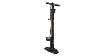 Topeak joe blow tubi bomba de piso de 2 etapas  max 160 psi   11 bar  negro   dorado