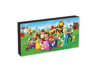 lampara - sherwood super mario con luz led 15x30 cm funciona con 2 pilas aa