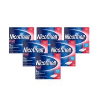 nictoinell 2mg fruit gum - 204 pieces - 6 pack