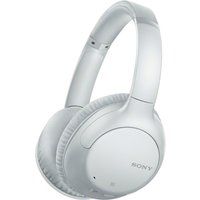 sony wh-ch710n wireless bluetooth noise-cancelling headphones - white white