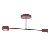 plafon de techo lim burdeos 2 luces