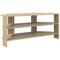 muebledetvdeesquina 102x405x45cm roble sonoma vidaxl