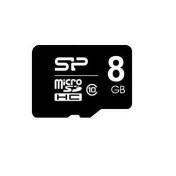 Tarjeta de memoria Silicon Power SP008GBSTH010V10SP 8 GB MicroSDHC Clase 10 negra