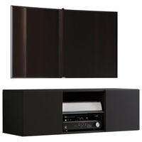 wood tv wall lowboard fernseh jusa 95