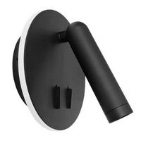 lampara de pared app1614-1w black