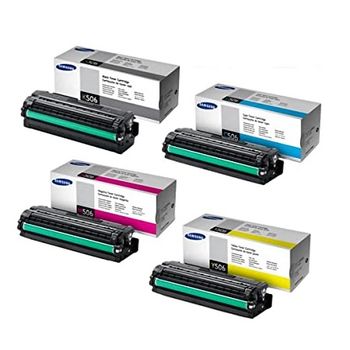 Original Multipack Samsung CLX-6260ND Printer Toner Cartridges (4 Pack) -CLT-K506L