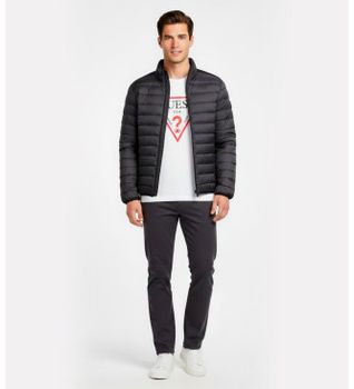 Guess para hombre. M1RL47WDQ50 Chaqueta Regular marino (M), Casual, Sintético