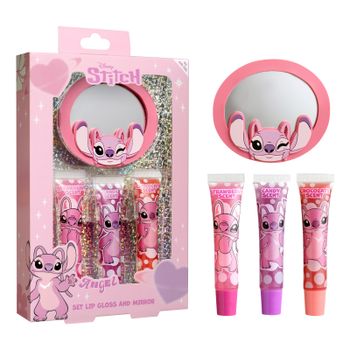 Set Con 3 Brillos Labiales 7,5 Ml Y Espejo