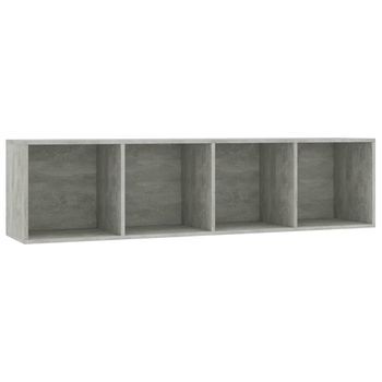 Estantería/mueble Tv | Mueble De Salón | Armario Tv Gris Hormigón 143x30x36 Cm