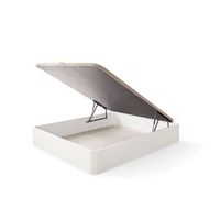 canape diana abatible de madera 150x200cm gran capacidad sin montaje blanco