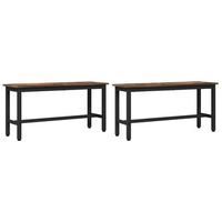 banca de comedor 100 x 325 x 485 cm 2 uds vidaxl