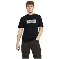 jack  jones camiseta t-shirt jack jones lafayette branding noir para hombre