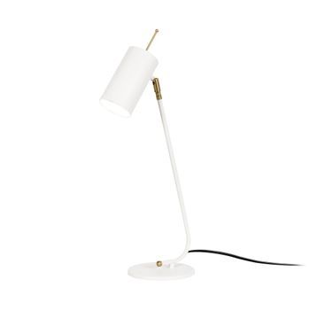 Lámpara De Mesa Sivani-mr-612 Blanco Metal 8x26x55 Cm