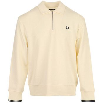 Fred Perry Jersey Half Zip Collared Sweatshirt para hombre