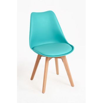 Pack 6 Sillas Synk Basic De Polipropileno 82*53*53 Cm - Aguamarina