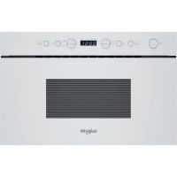 microondas whirlpool wmn14bw 22 litros 750w con grill led integrado