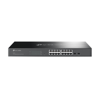 switch gestionable jetstream 16p gigabit con 2 ranuras sfp gigabit rack 19 1u