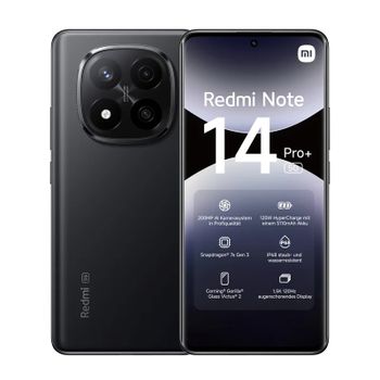 Xiaomi Redmi Note 14 Pro Plus 5G NFC smartphone Snapdragon ® Pantalla AMOLED de 7 pulgadas Gen 3 1,5K, cámara de 200 MP, 120Hz, batería.