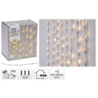 ambience cortina de luces con 320 leds ambiance