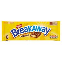 nestle breakaway milk choc 8 pack