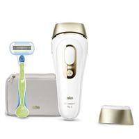 depiladora luz pulsada braun silk-expert pro 5 l5052 luz pulsada ipl cabezal de contacto con la piel