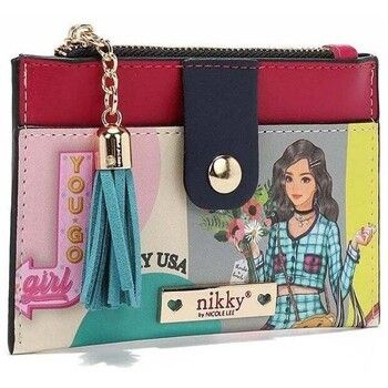 Nikky By Nicole Lee Cartera PORTA TARJETAS CON CREMALLERA (NIKKY GOES SHOPPING) para mujer
