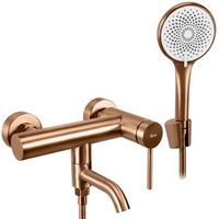 grifo de banera clif brush copper