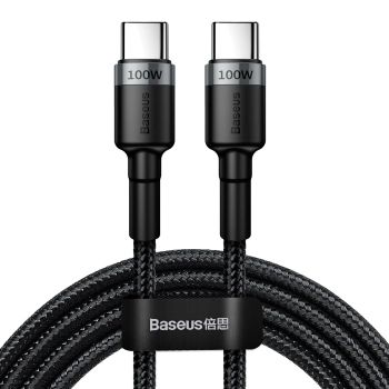 Cable de datos de carga rápida Baseus CafuLe Tipo C a Tipo C PD 2.0 60W 100W para Samsung Galaxy S22 S22 Ultra, Galaxy Z