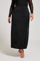 yours london falda larga negra mujer curvy y tallas grandes yours london