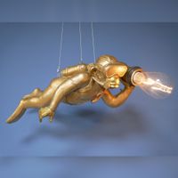 scuba steve hanging monkey light
