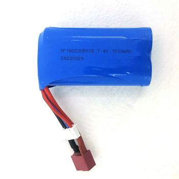 TY XIN 725 727 Piezas para barco RC Jet Batería de Li-ion de 7.4V 1500mAh 2s con Conector T Modelos de Vehículos Accesor