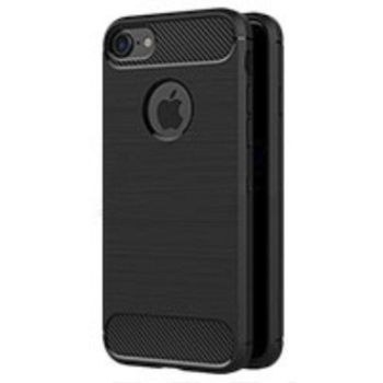 Funda para móvil DLH DY-PS3513 silicona negra cover para iPhone 7 y iPhone 8
