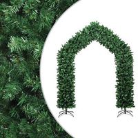 arco de navidad verde 270 cm vidaxl