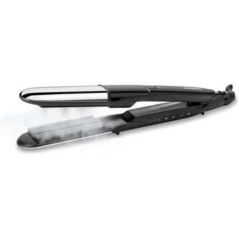 Babyliss Steam Mist Styler Plancha De Pelo Vapor Negro, Plata 2,5 M