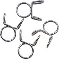 abrazadera de manguera de combustible 9-10mm gris juego 4pc