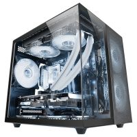 mars gaming mc-novam minitorre cristal templado usb-c negra