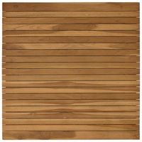 encimera 80 x 80 x 35 cm cuadrado madera de teca maciza vidaxl