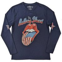 the rolling stones camisa manga larga us tour 78 para hombre