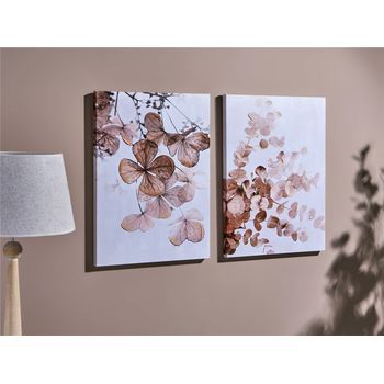 Lienzo  Eucalipto Y Treboles 30% Al Oleo S/2 50x3x70cm