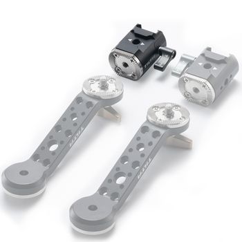 Adaptador de riel NATO a Rosette TILTA TGA-NRA-L para el lado izquierdo, para Advanced Ring Grip, compatible con DJI RS 2/RS 3 Pro/RSC 2/RS 3/RS4 Pro/RS4/RS5