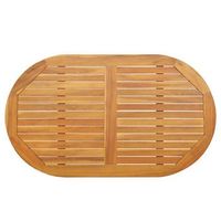 encimera aceite natural 120 x 70 x 2 cm madera de acacia solida vidaxl