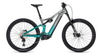 bicicleta electrica de montana con suspension total focus jam   6 9 shimano 12 v 600 wh bosch 100 nm 29   gris verde 2025