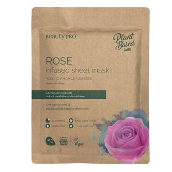 BeautyPro Rose Infused Sheet Mask