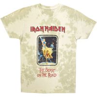 iron maiden tops y camisetas beast on the road para mujer
