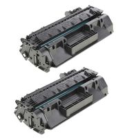 compatible multipack hp laserjet pro 400 mfp m425dw printer toner cartridges 2 pack -cf280a