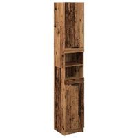 mueble de bano  armario de bano de madera contrachapada envejecida