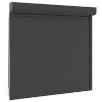 persiana enrollable manual antracita 160 x 150 cm vidaxl