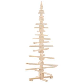Árbol De Navidad | Decoraciones De Navidad De Madera Para Decoración 150 Cm Madera Maciza De Pino
